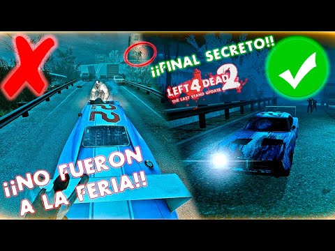 Que Pasaría SI No Hubieran Llegado A La Feria Siniestra En L4D2 | FINAL SECRETO!! |