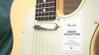 Video thumbnail for Have You Ever Seen a Short-Scale Tele? (24") | Fender Japan Junior Telecaster Review + Demo by The Trogly's Guitar Show