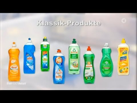 Test: Spülmittel Geschirrspülmittel (28.11.2018 Live nach Neun - ARD WDR)