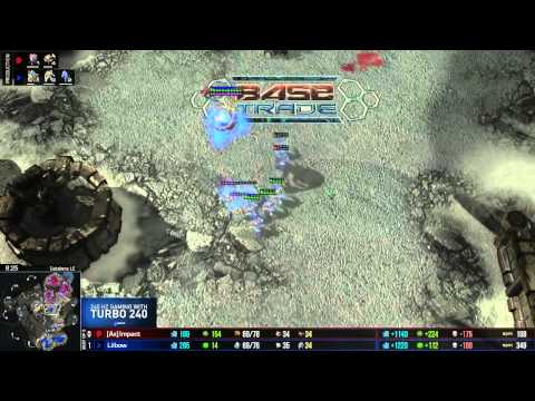 SC2 2015 Impact vs Lilbow Game 2 Semi Final EIZO Holiday Brawl Starcraft 2 Tournament