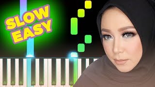 Download lagu Melly Goeslaw - Bunda - SLOW EASY Piano TUTORIAL by Piano Fun Play mp3