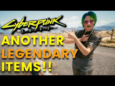Cyberpunk 2077 -  Another 5 Legendary Items!! | Legendary Clothes (Locations & Guide)