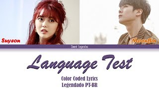 Suyeon (수연) X Moonbin (문빈)  Language Test (언어 영역) LEGENDADO PT-BR