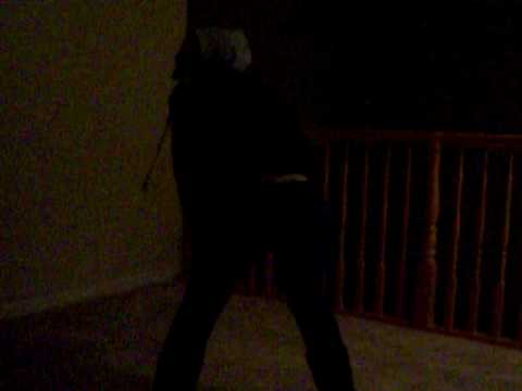 MASKED PERSON DANCING TO MISSY ELLIOT