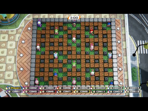Super Bomberman R2: Battle Game (1 MAN - 16 players)