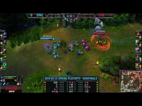 ♠ SEASON 4 ♠ || Cloud 9 Eclipse vs Denial EU Game 2 SemiFinals of EU Challenger Series C9E vs DNL G2