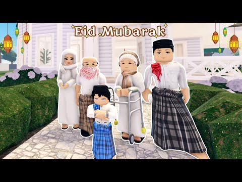 BOKIR FAMILY EID Celebration at Grandparents' House | 💖 Berry Avenue Roblox Indonesia