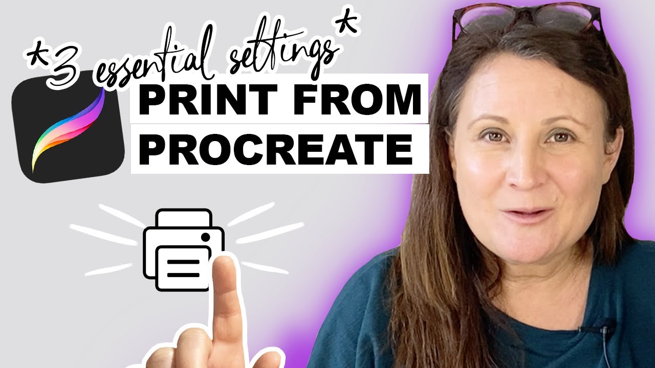 Critical *MUST HAVE* Settings To Print From Procreate