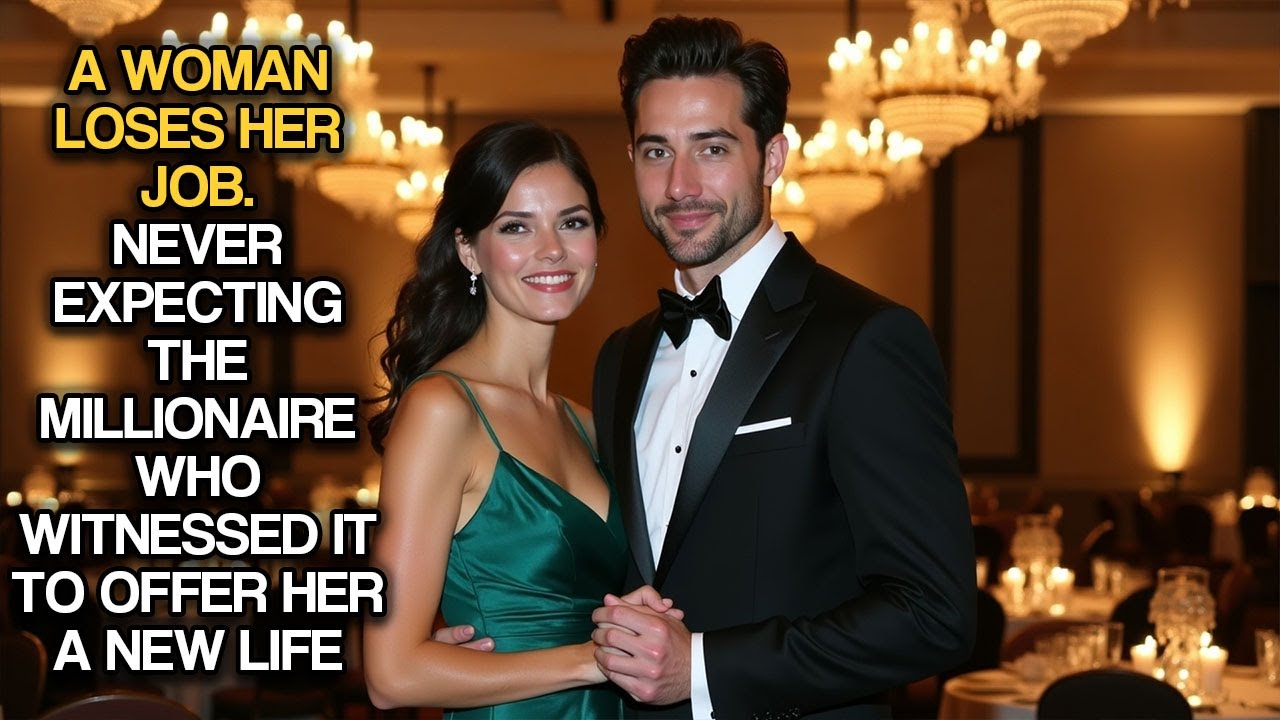 A Woman Loses Her Job, Never Expecting The Millionaire Who Witnessed It To Offer Her A New Life