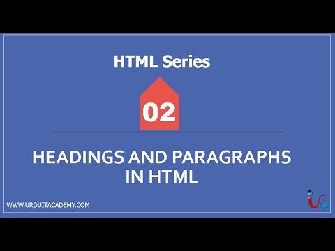 HTML series Lecture 1 Introduction to HTML