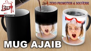 Jual mug bunglon mug kejutan berubah warna