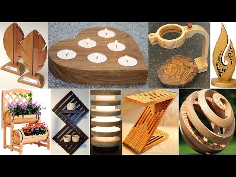 , title : 'Wood furniture ideas and wooden decorative pieces ideas for home decor /Woodworking project ideas'