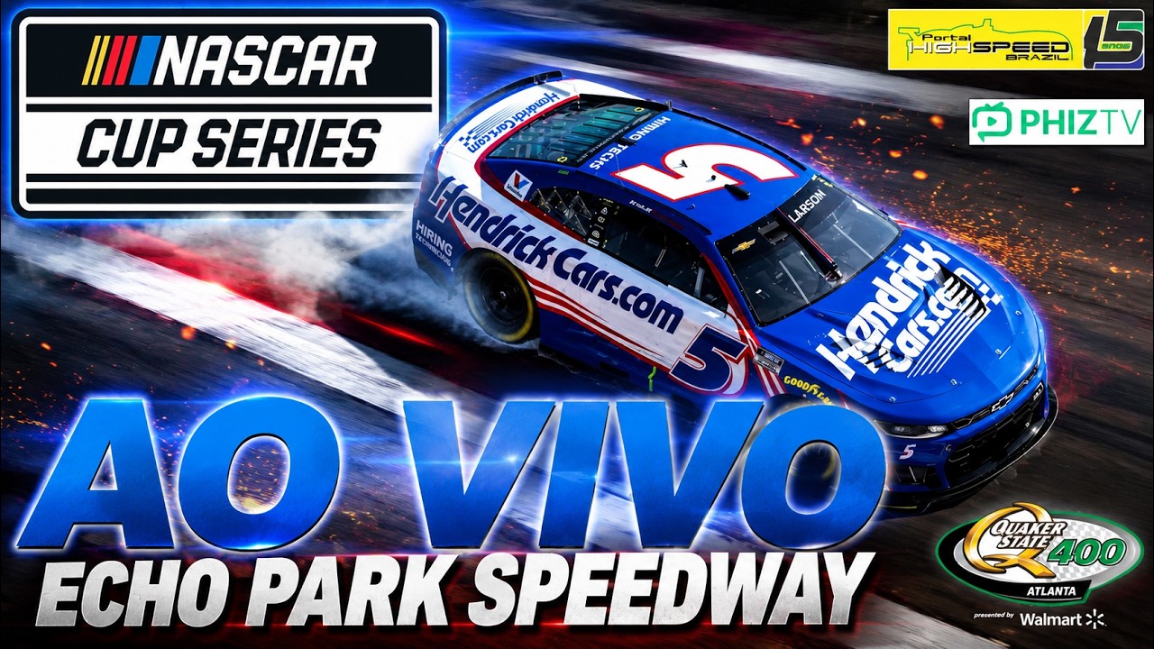 🔴 NASCAR CUP SERIES | Quaker State 400 | EchoPark Speedway