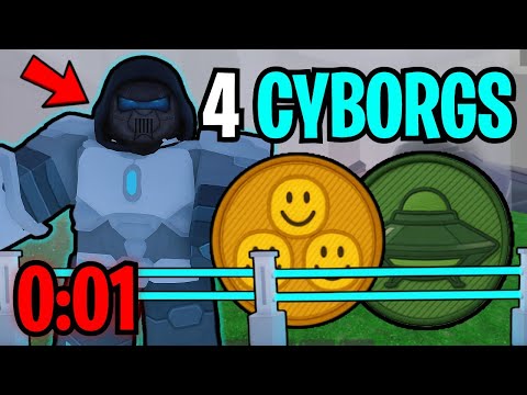 We Speedran 99 Nights in The Forest with 4 CYBORGS! (INSANE SPEEDRUN)