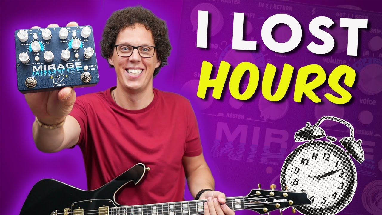 This CRAZY REVERB Pedal Should Come with a Therapist | CTC MIRAGE - YouTube