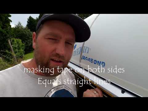 New Zealand Retro Caravan reseal, how to do it.   Bonus.