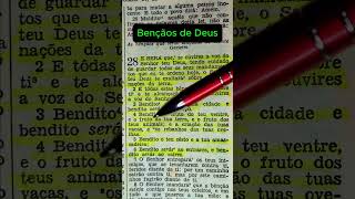 Bençãos de Deus em nossa Vida! #fyp #capcut #deus #jesus  #curiosidades #salmos
