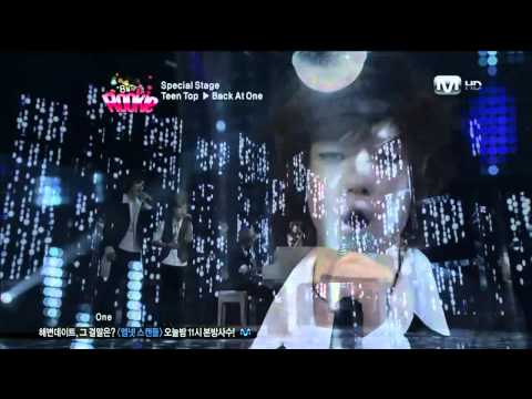 100825 Teen Top sing Brian McKnight's Back at One