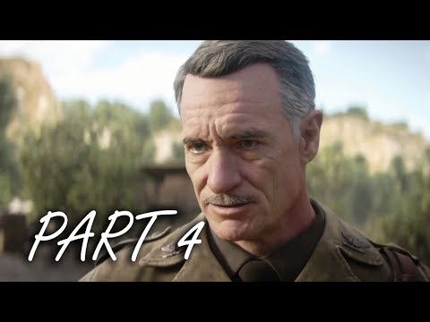 CALL OF DUTY WW2 Walkthrough Gameplay Part 4 - S.O.E - Campaign Mission 4 (COD World War 2)