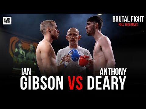 BRUTAL FIGHT! Ian Gibson vs Anthony Deary - Supershowdown