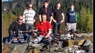 preview picture of video 'Multicopter Gathering Malvik Norway April 2014'