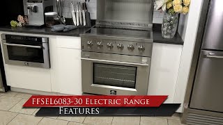 Forno Galiano 30-Inch Freestanding Electric Range, True Convection, Energy Efficient Stainless Steel FFSEL608330 Picture