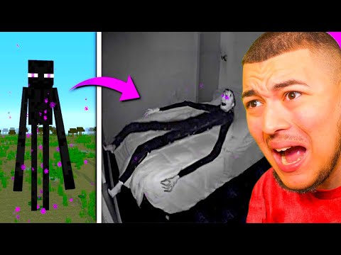 THESE MINECRAFT MONSTERS IN REAL LIFE!  Worst Minecraft Animation Horror Mobs!
