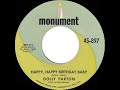 1965 Dolly Parton - Happy, Happy Birthday Baby