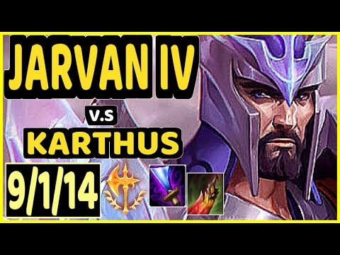 LAMABEAR (JARVAN IV) vs KARTHUS - 9/1/14 KDA JUNGLE CHALLENGER GAMEPLAY - EUW