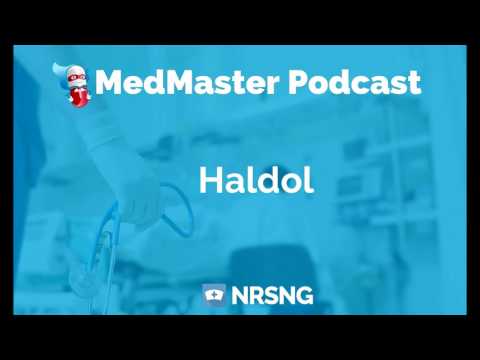 Haldol Nursing Considerations, Side Effects, and Mechanism of Action Pharmacology for Nurses