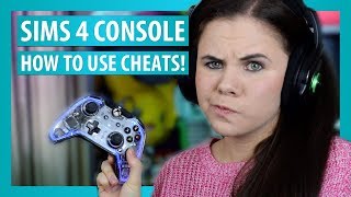 👀 HOW TO USE CHEATS IN THE SIMS 4 ON CONSOLE! 💸 [OLD] | Sims 4 Console Tips & Tricks | Chani_ZA