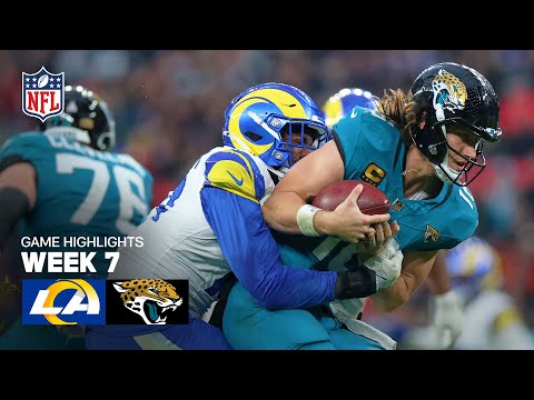 Los Angeles Rams vs. Jacksonville Jaguars Game Highlights | 2025 NFL Season Week 7