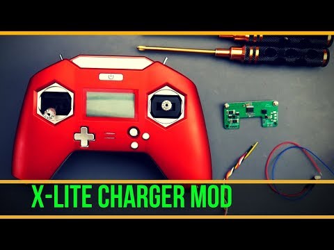 USB Charging FrSky X-Lite Easy Mod // FullSpeed 5V 10W X-Charger Board