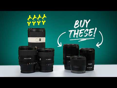 I Tested 32 Budget Sony Lenses... These Are the Best!