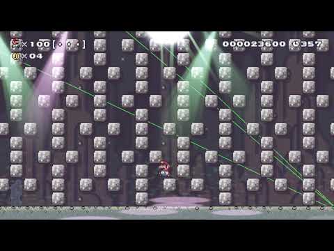 TILTED HALO 🍄 Normal 100 Mario Challenge 🍄 Super Mario Maker 1 ✹Wii U✹ #awe