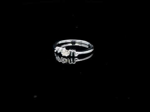 925 Sterling Silver Diamond Accent 