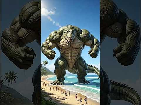 🌊 Giant Brainrot Beach Jump | Tralalero, Orcala, Hippo, Elefanto, Crocodilo & Golubiro! #brainrot