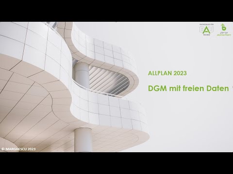 Teil 1: Digitales Geländemodell mit freien XYZ-Daten in Allplan