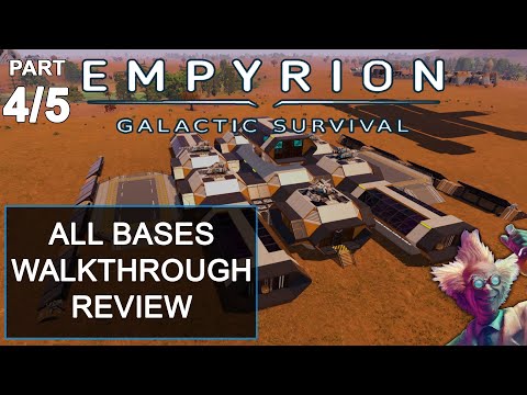 Empyrion Galactic Survival Gameplay Walkthrough 2021 Part 4 - BASE BUILDING GUIDE | BLUEPRINTS