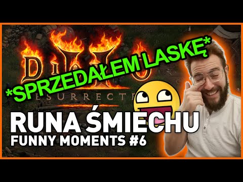 *SPRZEDAŁEM LASKĘ* FUNNY MOMENTS, ŚMIERCI NA HARDCORZE & DROP REACTIONS DIABLO 2: RESURRECTED