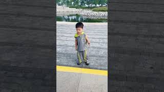爸爸带娃果然不一样#爸爸带娃#家有萌娃欢乐多