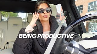 being productive & spending the week alone | weekly vlog