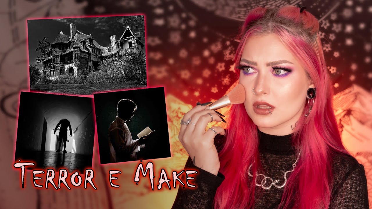 Lendo histórias de terror dos inscritos 13 | Terror & Make 👻