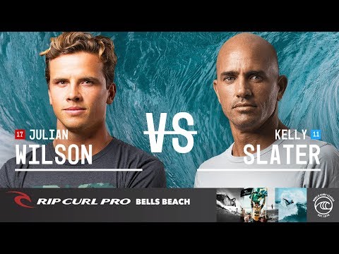 Julian Wilson vs. Kelly Slater - Round of 32, Heat 1 - Rip Curl Pro Bells Beach 2019