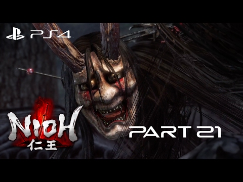 Nioh Walkthrough Gameplay Part 21-  Futamata & Ogress Boss
