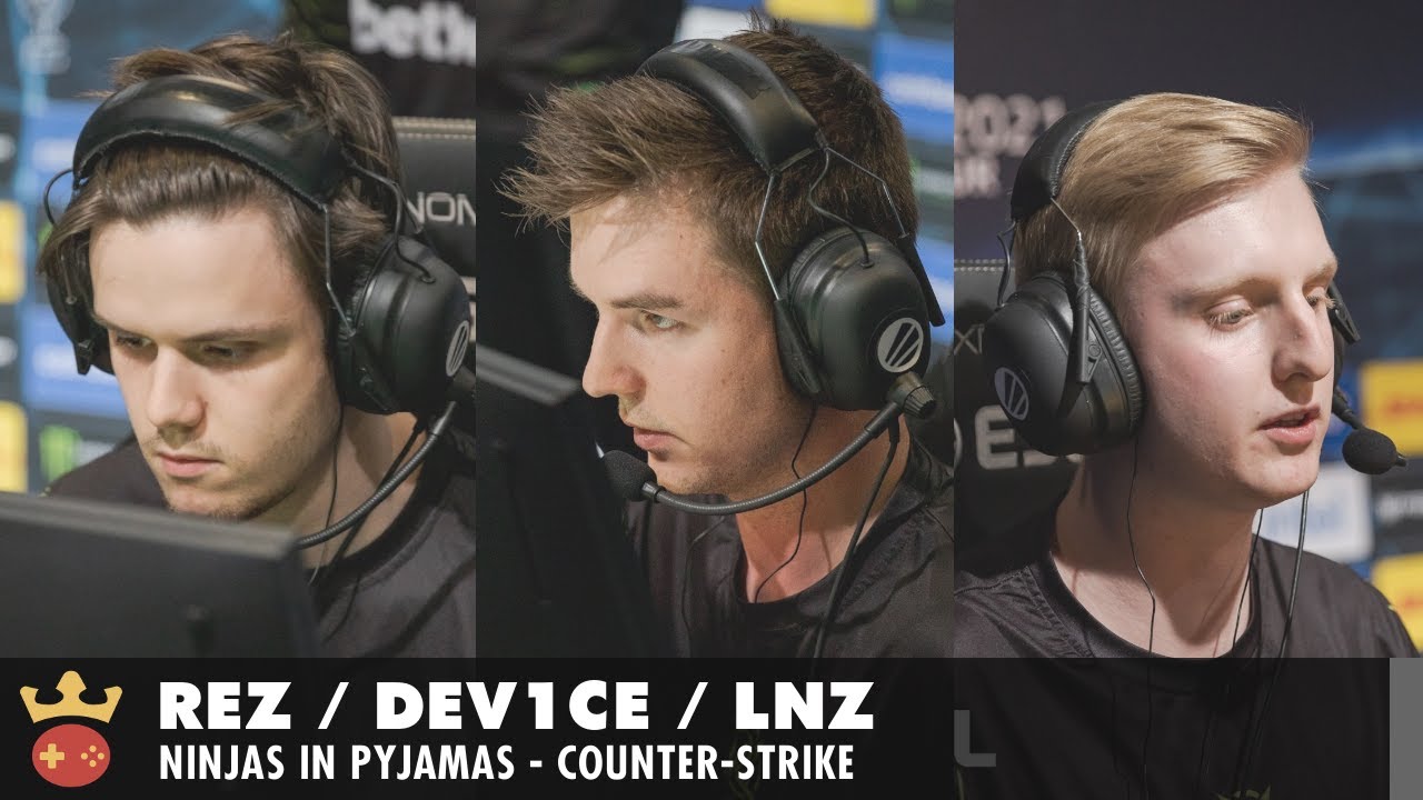 Video of Interview with device, LNZ, and REZ from Ninjas in Pyjamas at IEM Fall 2021