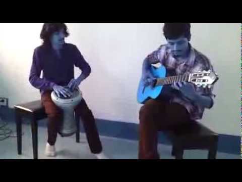 Guitar and Darbuka drum rhythms
