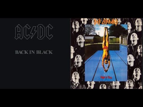 Track By Track AC DC Back In Black Vs Def Leppard High n Dry (For Alan Sandlin)