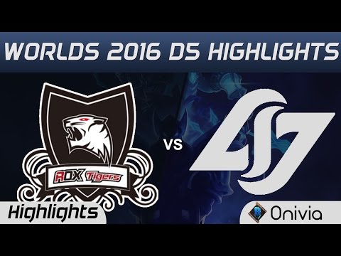 ROX vs CLG Highlights Worlds 2016 D5 ROX Tigers vs Counter Logic Gaming