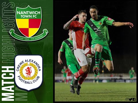 Nantwich Town 0-2 Crewe Alexandra - Cheshire Cup 3rd Round - 01.02.23